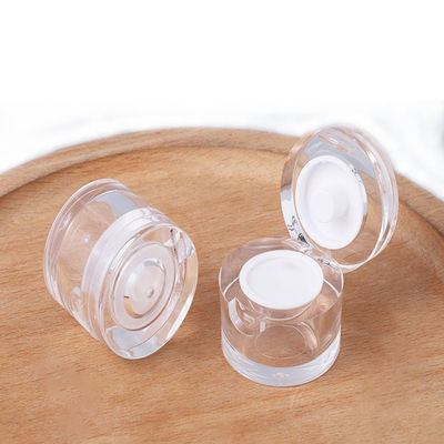 Sturdy PMMA Clear Cosmetic Jars 36×30mm Eco Friendly Cosmetic Jars