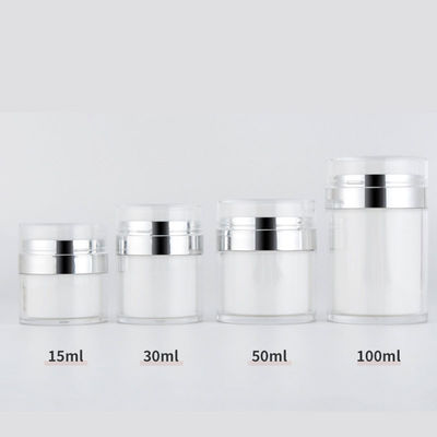 Popular Acrylic Press Foundation Bottle Double Layer Face Cream Bottles Eye Cream Container