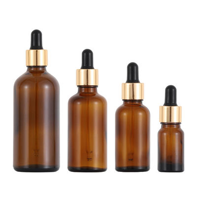 China 100ml Transparent Glass Foundation Bottle Round Dropper Cap Cosmetic Packaging With Free Sample