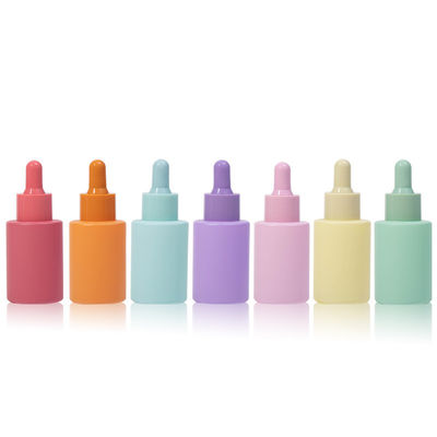 China Customized Silk Screen Printing Glass Foundation Bottle For Skin Care Cream